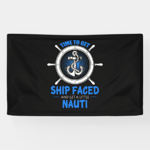 Tijd voor verzending en een kleine Nauti Spandoek