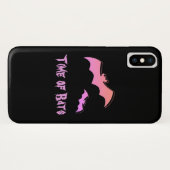 Tijd voor vleermuizen - Roze en Paarse Abstracte P Case-Mate iPhone Case (Achterkant (horizontaal))