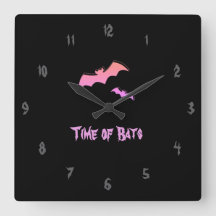 Tijd voor vleermuizen - Roze en Paarse Abstracte P