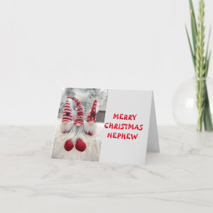 TIJD VOOR VLEES BIJ CHRISTMAS NEPHEW KAART