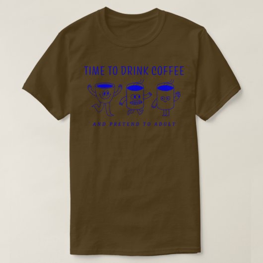Tijd voor volwassenheid t-shirt (Design voorkant)