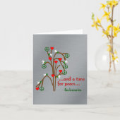 Tijd voor vrede kaart (Gele Bloem)