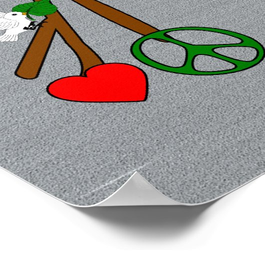 Tijd voor vrede poster (Hoek)