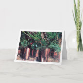 TIJD VOOR VRIENDEN EN GEZIN DEZE CHRISTMASSEASON FEESTDAGEN KAART (Voorkant)