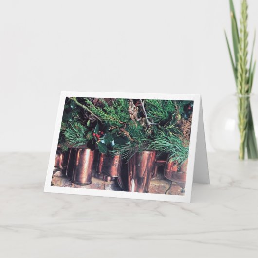 TIJD VOOR VRIENDEN EN GEZIN DEZE CHRISTMASSEASON FEESTDAGEN KAART (Voorkant)