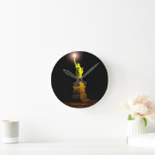 Tijd voor Vrijheid: De Muur van het Vrijheidsbeeld Ronde Klok (Huis)