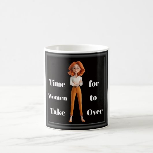Tijd voor vrouwen koffiemok (Center)