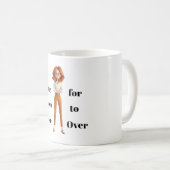 Tijd voor vrouwen koffiemok (Voorkant rechts)