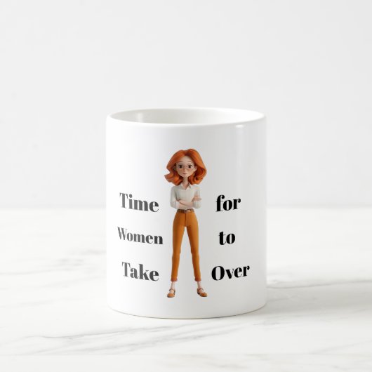Tijd voor vrouwen koffiemok (Center)