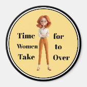 Tijd voor vrouwen magneet (Voorkant)