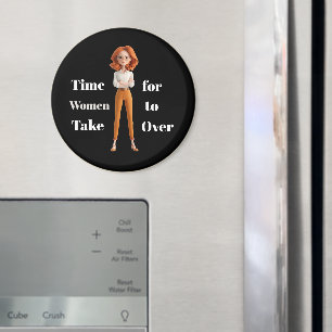 Tijd voor vrouwen magneet