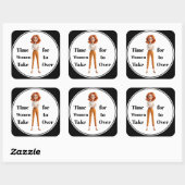 Tijd voor vrouwen sticker (Vel)