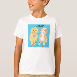 Tijd voor walkies t-shirt
