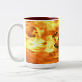 "..Tijd voor warme koffie!" mok (Links)