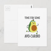 Tijd voor wat Avo-Cardio Briefkaart (Voorkant / Achterkant)