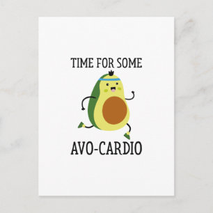 Tijd voor wat Avo-Cardio Briefkaart