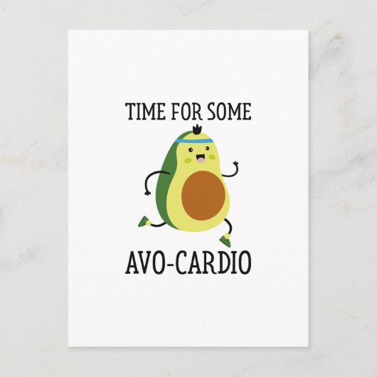 Tijd voor wat Avo-Cardio Briefkaart (Voorkant)