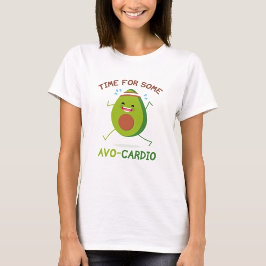 Tijd voor wat Avo-Cardio T-shirt (Voorkant)