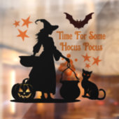 Tijd voor wat Hocus Pocus Halloween Heks Raamsticker (Vel 2)