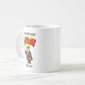 Tijd voor wat wakker worden! Mok (Voorkant links)