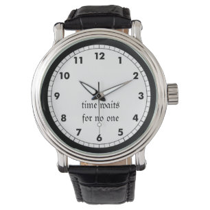 Tijd wacht op niemand horloge