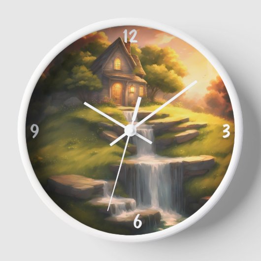 Tijd Wandklok (Voorkant)