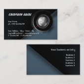 Tijd wereldwijd visitekaartje (Voorkant / Achterkant)