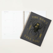 Tijd zal je niet redden Gothic Spider Planner (Display)