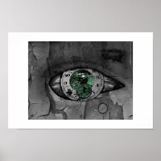 Tijd zal niet duren poster (Voorkant)