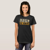 tijd zoals dag van volwassenen drink dag van batch t-shirt (Voorkant volledig)