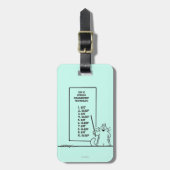 Tijdbeheer Bagagelabel (Voorkant verticaal)