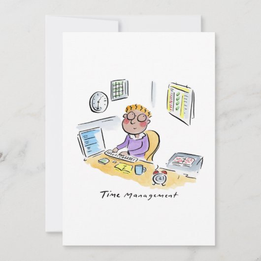 Tijdbeheer Kaart (Voorkant)