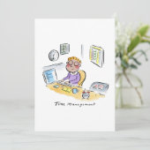 Tijdbeheer Kaart (Staand voorkant)