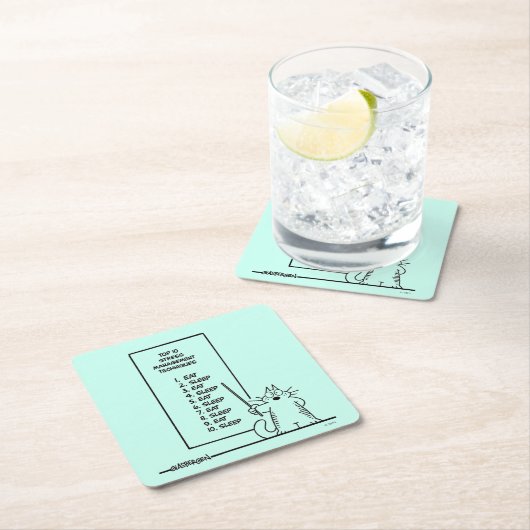 Tijdbeheer Kartonnen Onderzetters (Insitu)