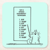 Tijdbeheer Kartonnen Onderzetters (Voorkant)