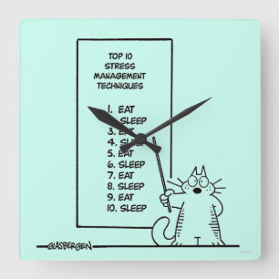 Tijdbeheer Vierkante Klok