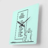 Tijdbeheer Vierkante Klok (Hoek)