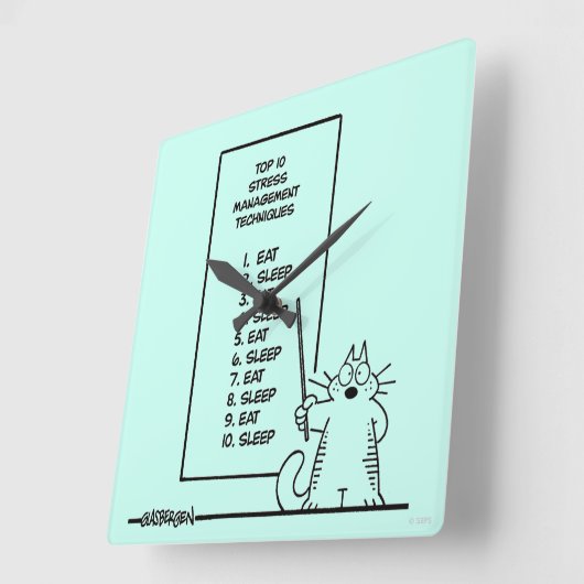 Tijdbeheer Vierkante Klok (Hoek)