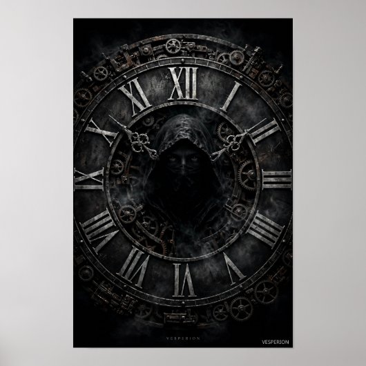 Tijdbeheerder Poster (Voorkant)
