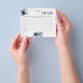 Tijdcapsule Advieskaart Bruidsfeest Flyer (Hand)