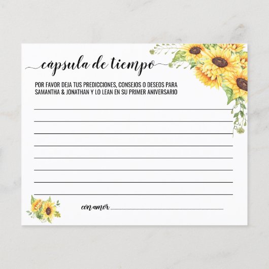 Tijdcapsuleadvies koppel douche engels Spaans (Achterkant)