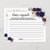 Tijdcapsuleadvies koppel douche engels Spaans (Voorkant / Achterkant)