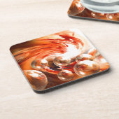 Tijdelijk Abstract Bier Onderzetter (Linkerzijde)