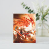 Tijdelijk Abstract Briefkaart (Staand voorkant)