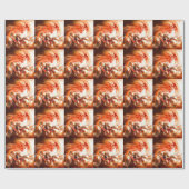 Tijdelijk Abstract Cadeaupapier (Vlak)