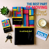 Tijdelijk abstract in multi-kleurenwint bad handdoek