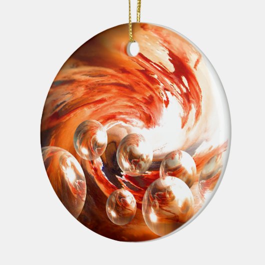Tijdelijk Abstract Keramisch Ornament (Links)