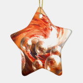 Tijdelijk Abstract Keramisch Ornament (Links)