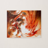 Tijdelijk Abstract Legpuzzel (Horizontaal)