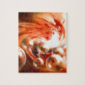 Tijdelijk Abstract Legpuzzel (Verticaal)